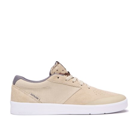 Supra Shifter Beige Skatesko Herre [NO-7-X068]